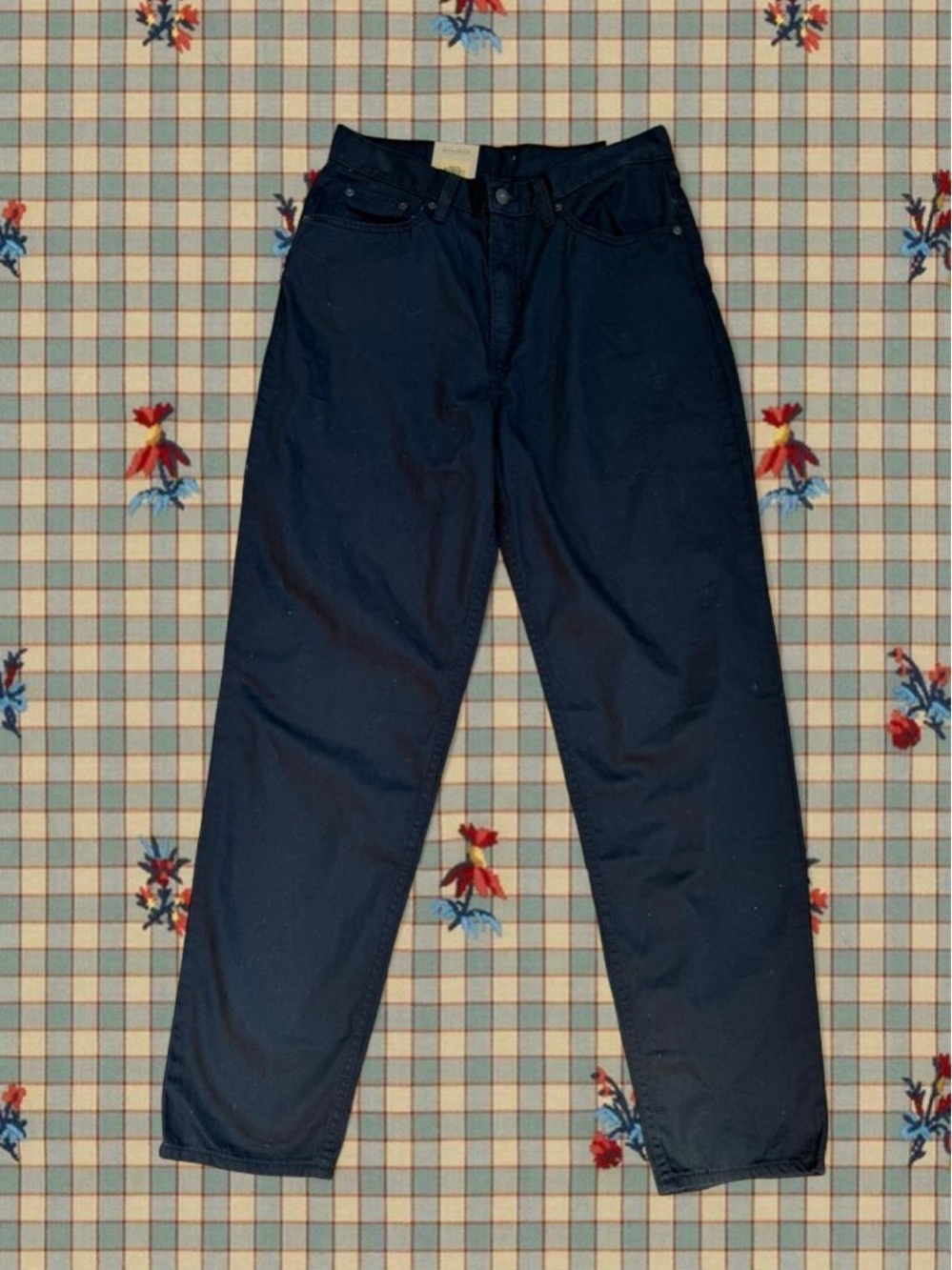 Levi's high waisted mom jeans